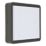 Refurb LAP Myko Southey Outdoor LED Wall Light Black 15.6W 1200lm