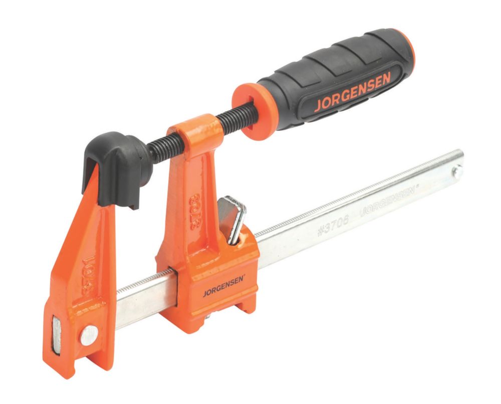 Pony HeavyDuty Steel Bar Clamp 24"" (609mm) Screwfix