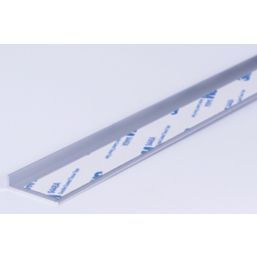 Splashwall Edge Profile Matt Aluminium 600mm x 4mm