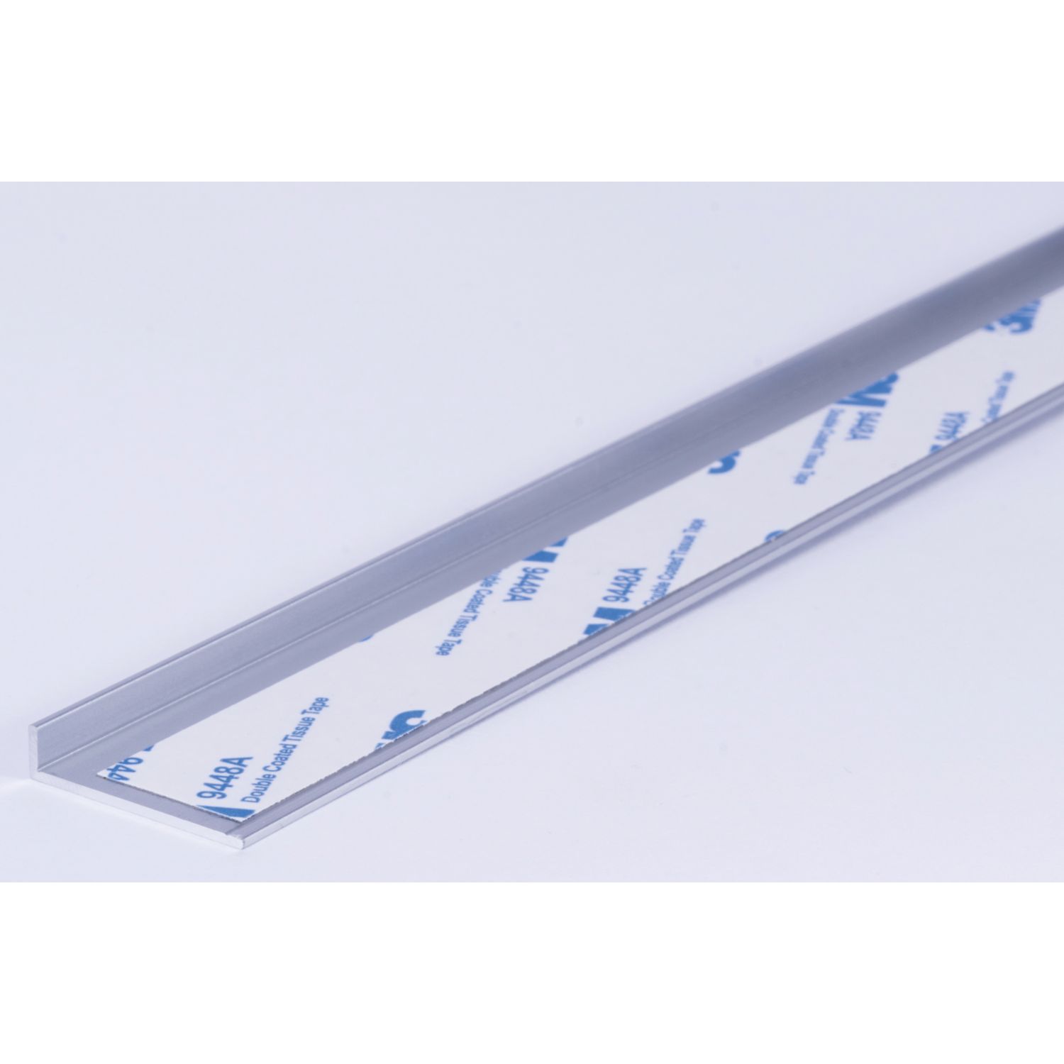 Splashwall Edge Profile Matt Silver 600mm x 4mm (162RK)
