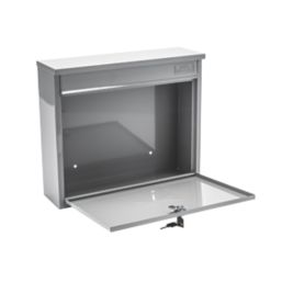 Burg-Wachter Elegance Post Box Grey Powder-Coated