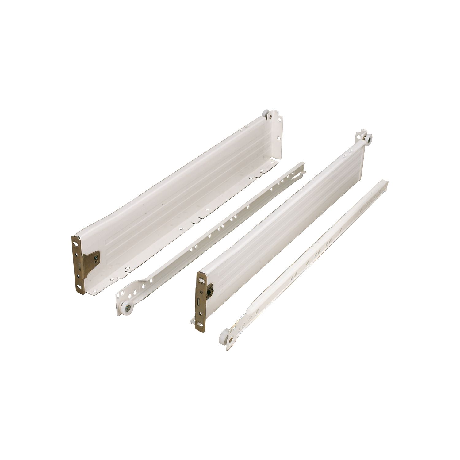 Essentials Off-White Drawer System 450mm 2 Piece Set (16338)