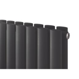 Ximax Fortuna 1800mm x 410mm 4147BTU Anthracite Vertical Designer Radiator