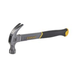 Stanley  Fibreglass Claw Hammer 16oz (0.45kg)