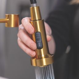 ETAL  Flexi Style 3-in-1 Instant Boiling Water Kitchen Tap Brushed Gold