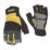 DEWALT Performance Fingerless Gloves Black / Yellow / Grey Medium