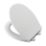 Croydex Capri Soft-Close Toilet Seat Polypropylene White