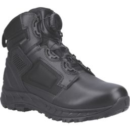 Magnum  Size 10  Black Water-Resistant  Occupational Work Boots