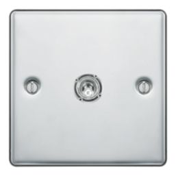 LAP  20A 16AX 1-Gang 2-Way Toggle Switch  Polished Chrome