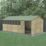 Forest Beckwood 19' 6" x 10' (Nominal) Reverse Apex Shiplap Timber Shed with Assembly