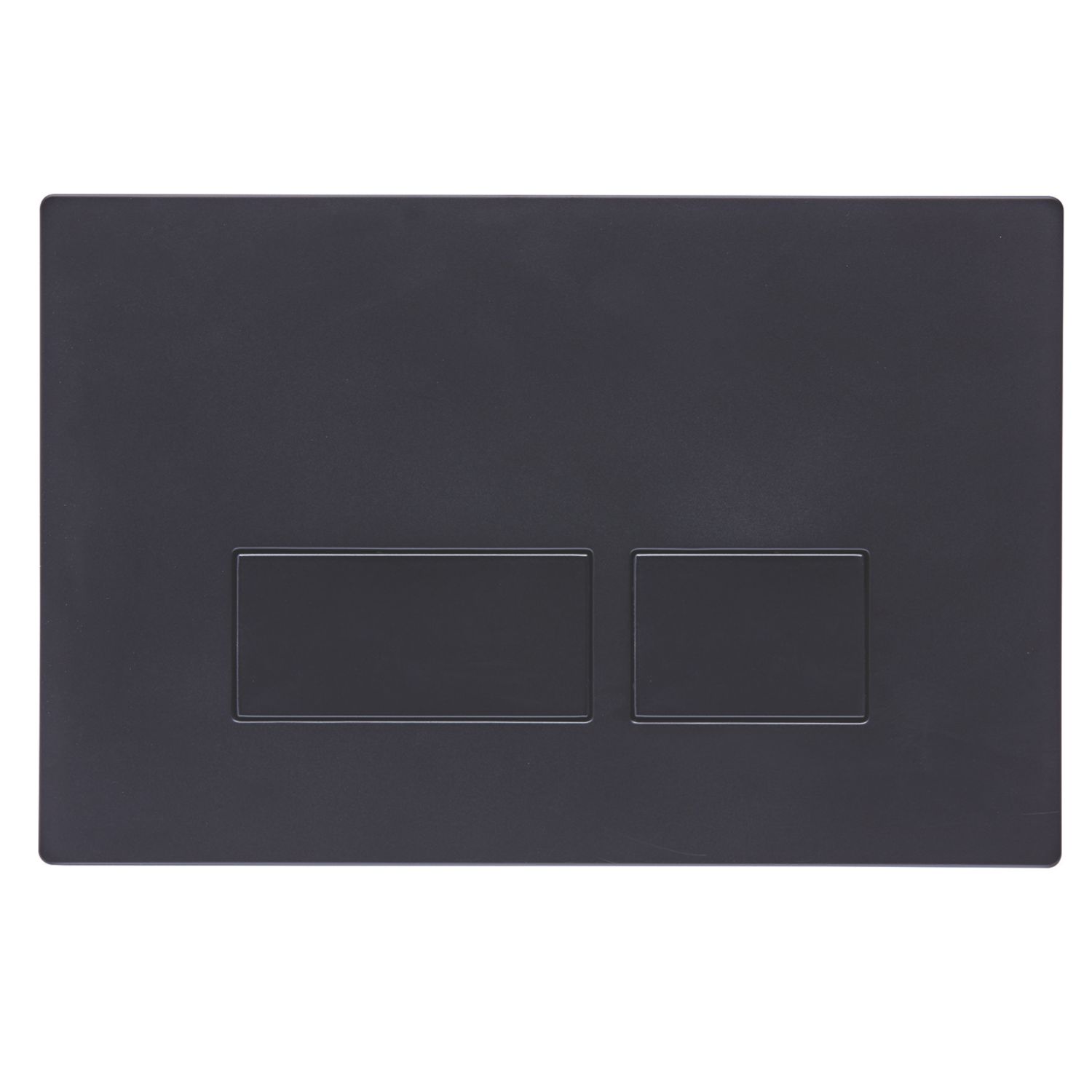 Quad Dual-Flush Flushing Plate Black (163RM)