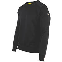 CAT Essentials Crewneck Sweatshirt Black Large 42-44" Chest