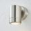 Saxby Atlantis Outdoor Wall Light Brushed Stainless Steel