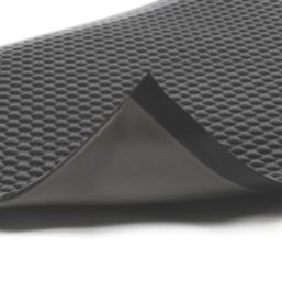 COBA Orthomat Premium Bubble Anti-Fatigue Floor Mat Black 18300mm x 900mm x 16mm