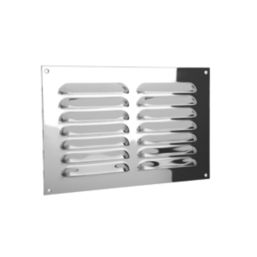 Xpelair Gas Louvre Vent Stainless Steel 189mm x 126mm