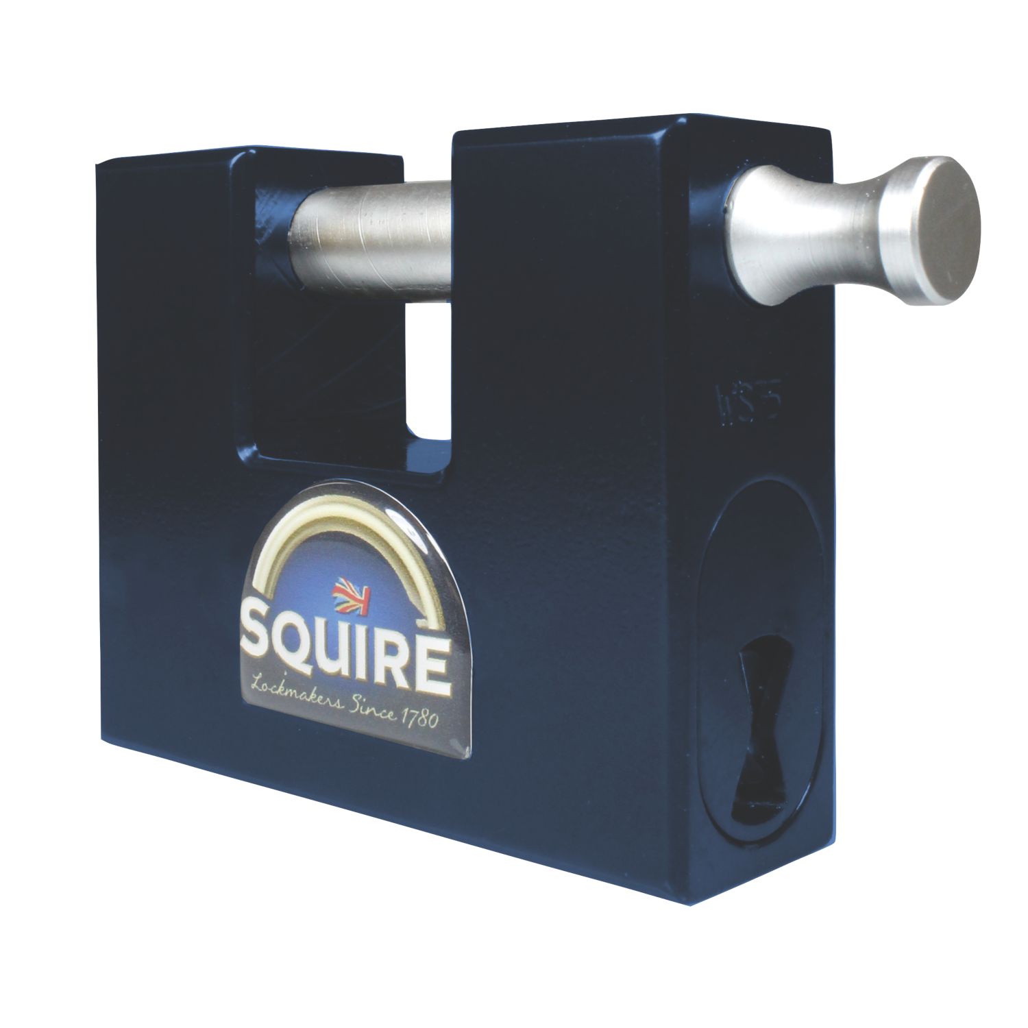 Squire Hi Security Hardened Steel Weatherproof Container Padlock 80mm (16425)