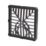 FloPlast  Gulley Grid Black 150mm x 150mm