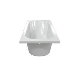 Essentials  Single-Ended Bath Acrylic No Tap Holes 1700mm x 700mm
