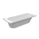 Essentials  Single-Ended Bath Acrylic No Tap Holes 1700mm x 700mm
