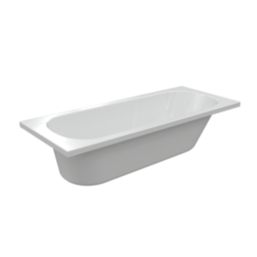 Essentials  Single-Ended Bath Acrylic No Tap Holes 1700mm x 700mm