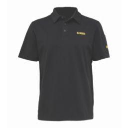 DEWALT Jackson Polo Shirt Black Medium 39" Chest
