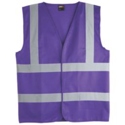 Pro RTX High Visibilty  Waistcoat Purple Medium 40" Chest