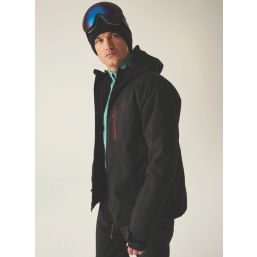 Dare 2B Eagle III Waterproof & Breathable Jacket Black / Danger Red Large Size 62" Chest