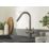 Bristan Cashew Easyfit Monobloc Sink Mixer Stainless Steel 1 Pair