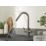 Bristan Cashew Easyfit Monobloc Sink Mixer Stainless Steel 1 Pair