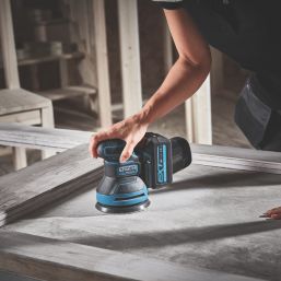 Erbauer ERO18-Li 125mm 18V Li-Ion EXT Brushless Cordless Random Orbit Sander - Bare