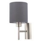 Eglo Pasteri Wall Light Grey