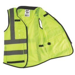 Milwaukee Premium Hi-Vis Vest Yellow Small / Medium 38