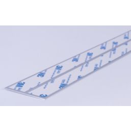 Splashwall Jointing Plate Matt Aluminium 600mm x 4mm