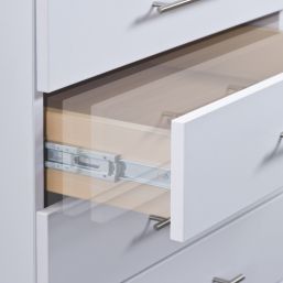 Essentials Steel Soft-Close Ball Bearing Drawer Runners 350mm 2 Pack