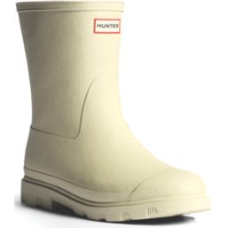 Hunter Downpour Short Insulated  Size 5 Womens Grey Non Safety Wellies
