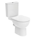 Trade Soft-Close Close-Coupled Rimless Toilet Dual-Flush 6/4Ltr