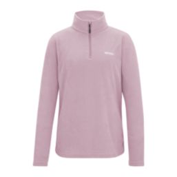 Regatta Sweethart Half Zip Womens Fleece Powder Lilac Size 10