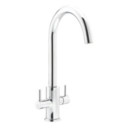 Streame by Abode Marido Swan Dual Lever Mono Mixer Chrome