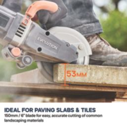 Evolution R150DCT-SE 150mm  Electric Disc Cutter 230V