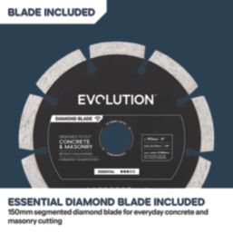 Evolution R150DCT-SE 150mm  Electric Disc Cutter 230V