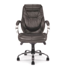 Nautilus Designs Sandown High Back Executive Chair Black