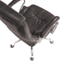 Nautilus Designs Sandown High Back Executive Chair Black