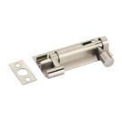 Smith & Locke Necked Door Bolt Satin Nickel 76mm