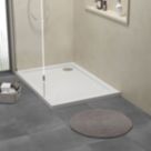 ETAL Pearlstone Matrix Rectangular Shower Tray White 1000mm x 700mm x 40mm