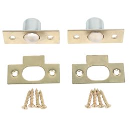 Essentials Bales Cabinet Catches Gold 57.5mm x 23mm 2 Pack