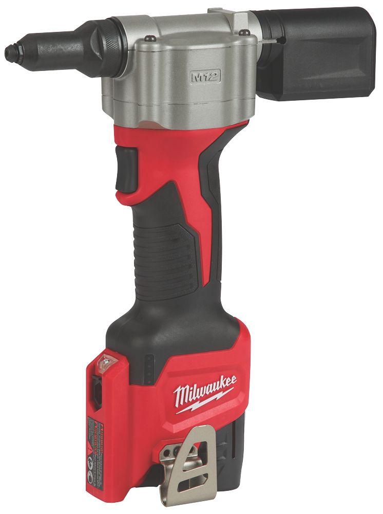 Refurb Milwaukee M12 BPRT-201X 12V 1 x 2.0Ah Li-Ion RedLithium  Cordless Pop Rivet Gun