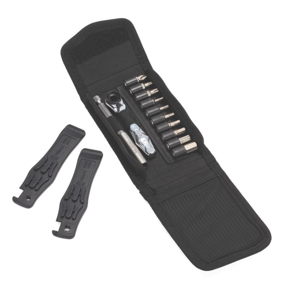 Wera Bicycle 1 Interchangeable Screwdriver Set 14 Pieces - Screwfix