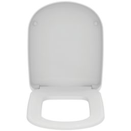 Ideal Standard Tempo Soft-Close Toilet Seat Plastic White