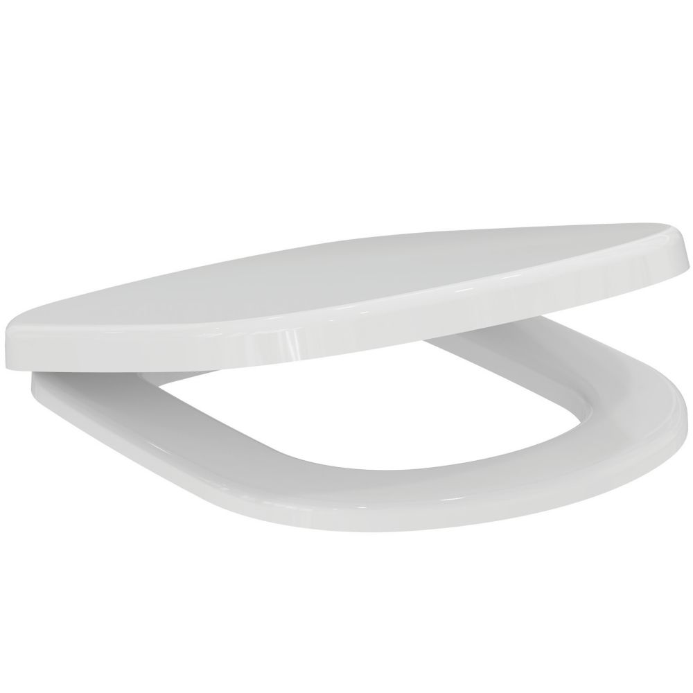 Ideal Standard Tempo Soft-Close Toilet Seat Plastic White | Toilet