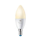 4lite  SES Candle LED Smart Light Bulb 4.9W 470lm 2 Pack